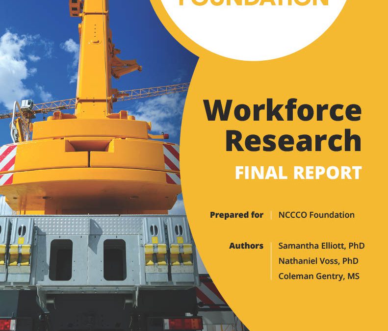 The NCCCO Foundation Publishes Extensive Workforce Research Report